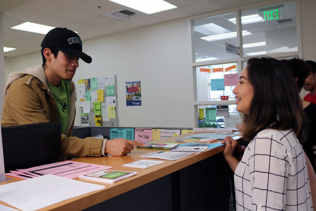 Ambassador-helping-student