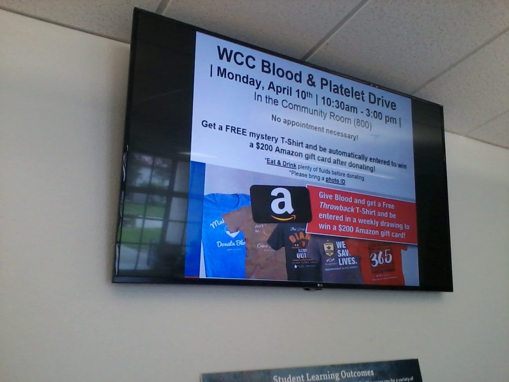 wcc tv display