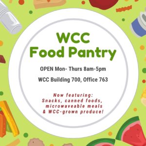 WCC Food Pantry Fall 2020 Flyer