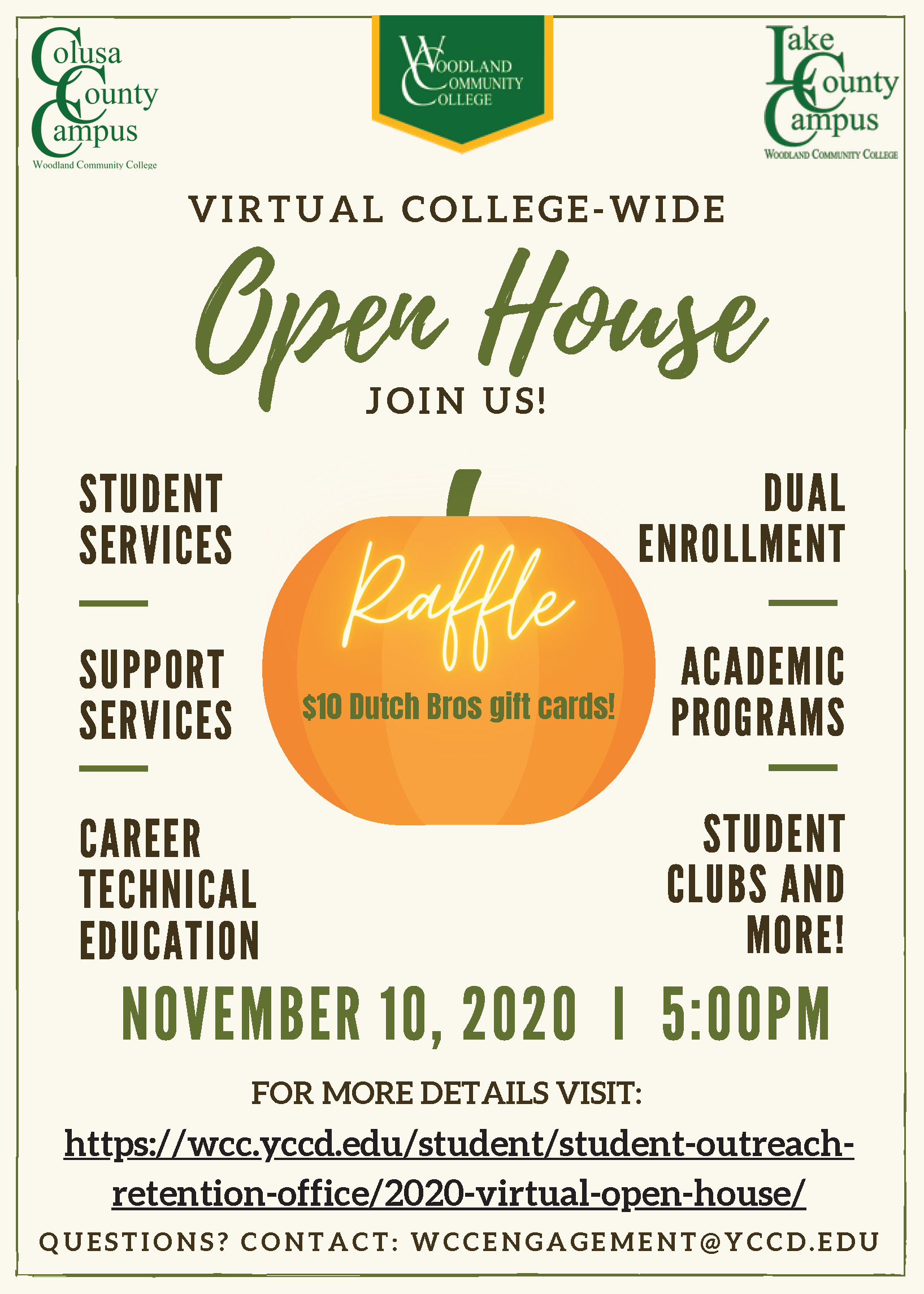 Fall 2020 Virtual Open House