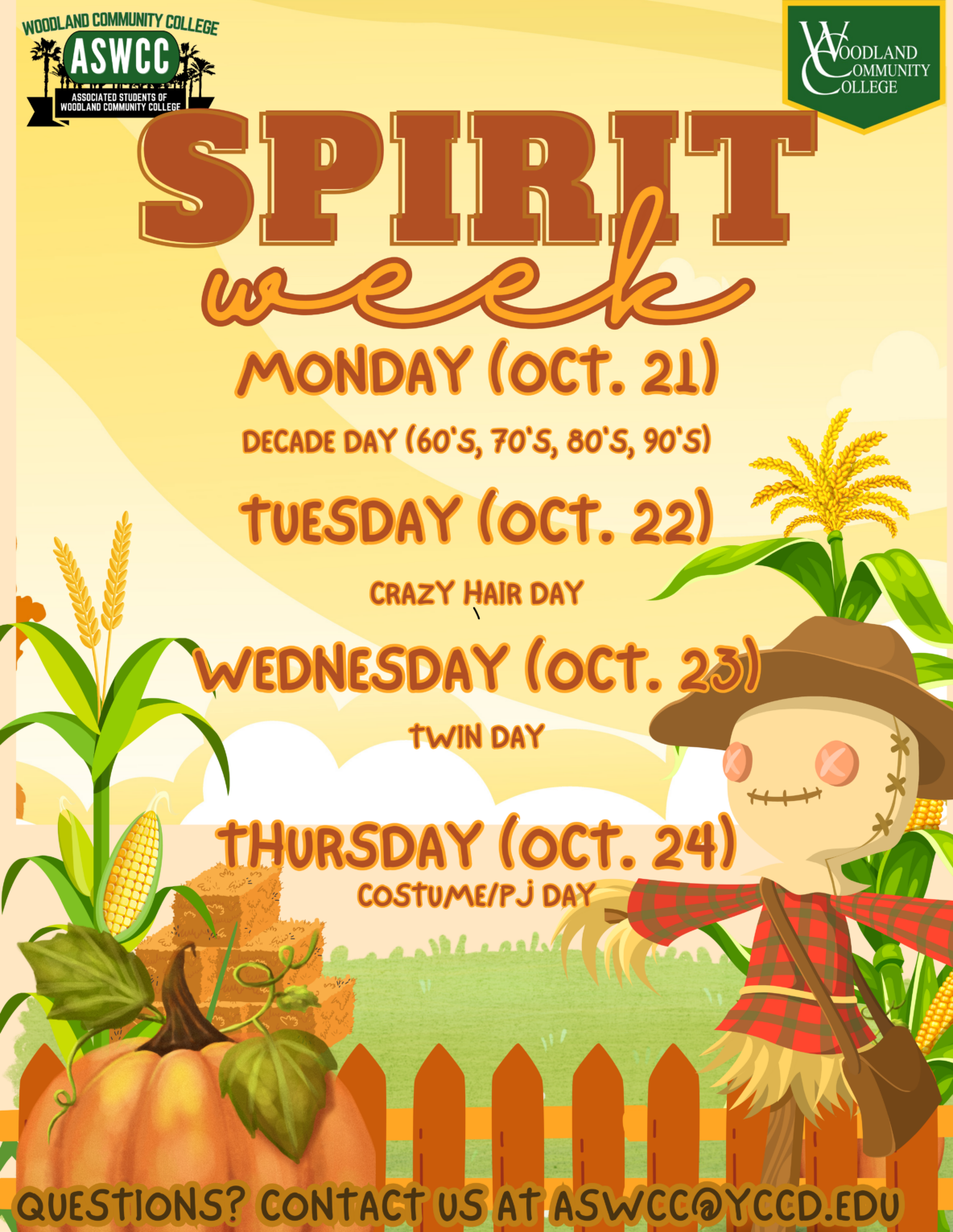 WCC Spirit Week - Woodland Community College