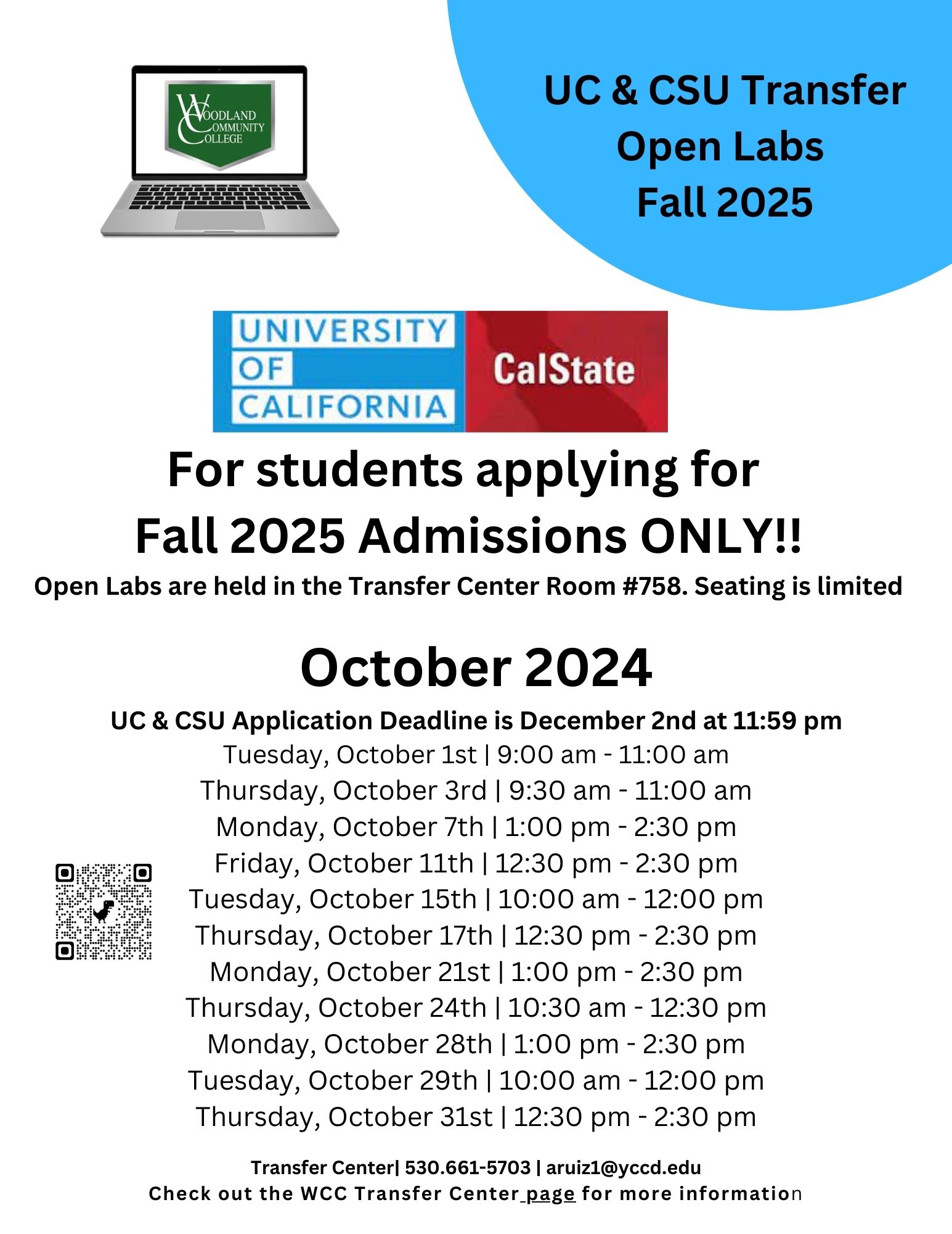 Transfer Events - Woodland Community College