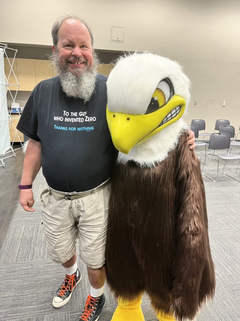 Matt Clark with WCC Eagle