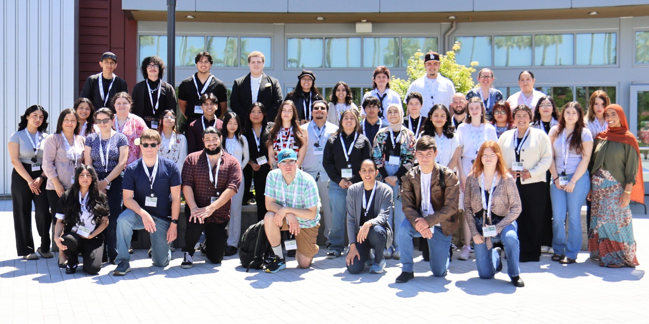 Student researchers from 2025 symposium