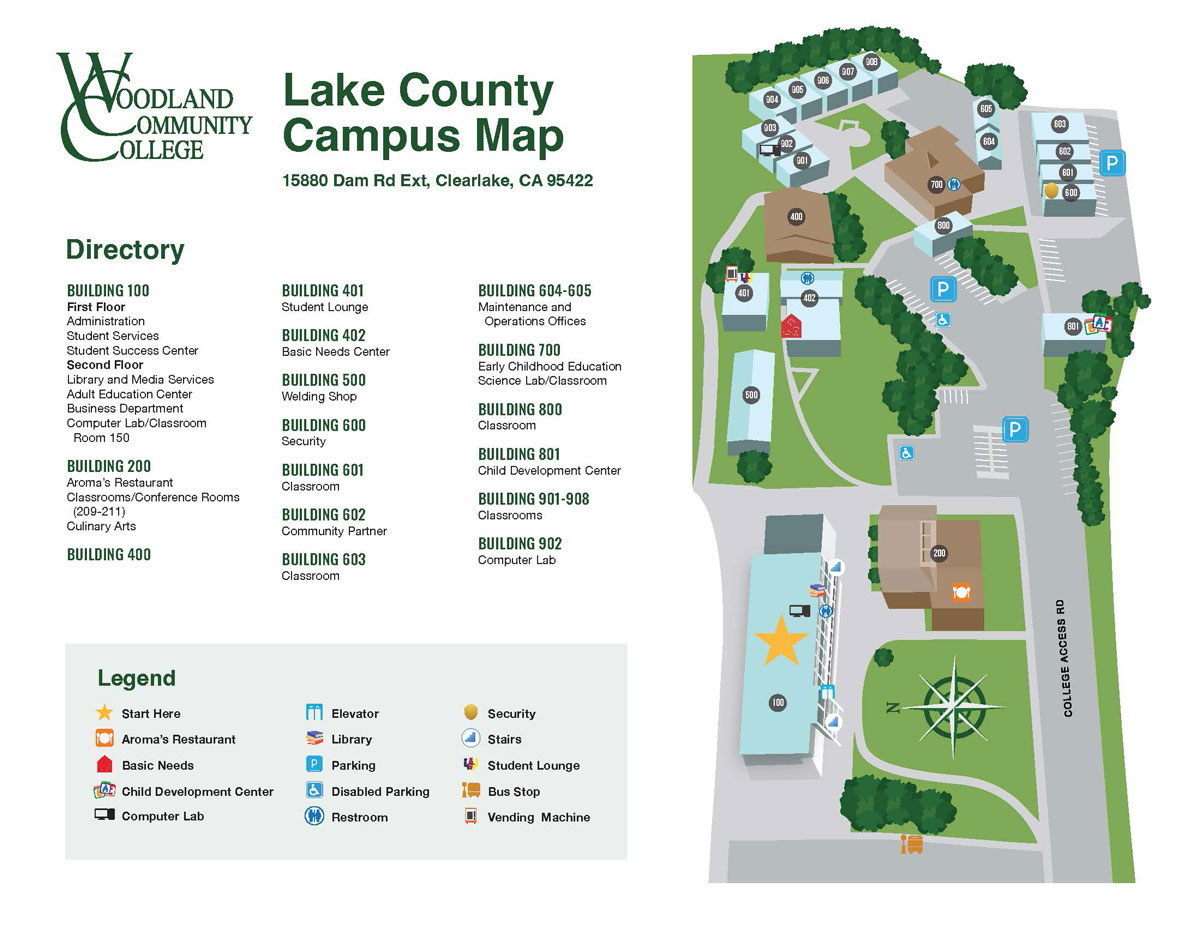 LCC Campus Map