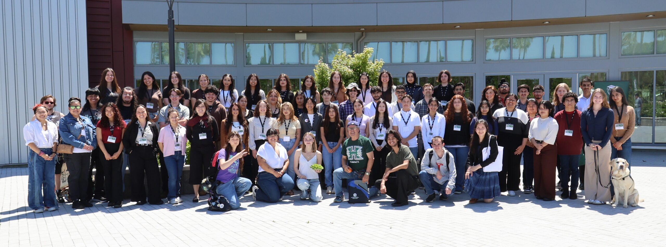 Student researchers at the 2026 symposium